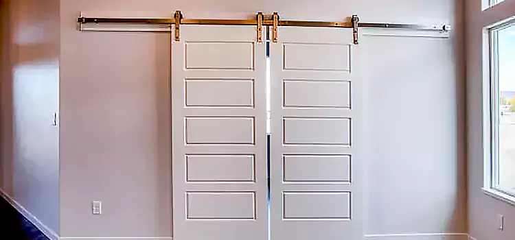Glass Barn Door with Installation Hardware Kit Palo Alto